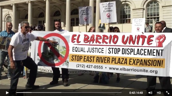Video highlights from the September 17th #BANGentrification Press Conference at City Hall! 