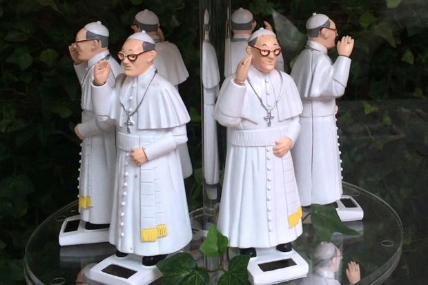 Pope Francis' Visit a Blessing to Vendors Selling Papal Memorabilia