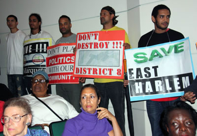 NYC Districting Commission Hearing at the Schomburg Center for Research in Black Culture - October 4, 2012