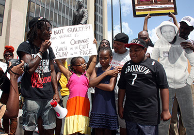 Justice for Trayvon Martin Rally in Harlem
